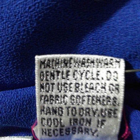 Chaus Vintage Blue Coat Dress - Picture 6 of 6